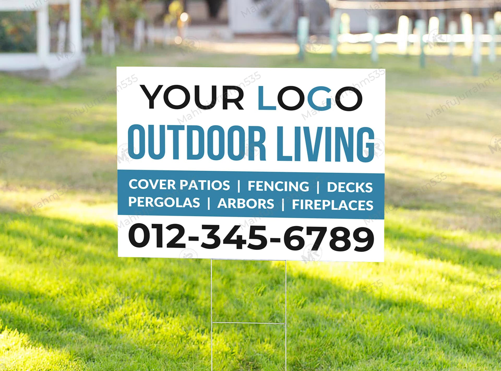 Outdoor Living Yard Sign Design for Custom Patio and Decking Services Outdoor Living Yard Sign Design for Custom Patio and Decking Services.jpg