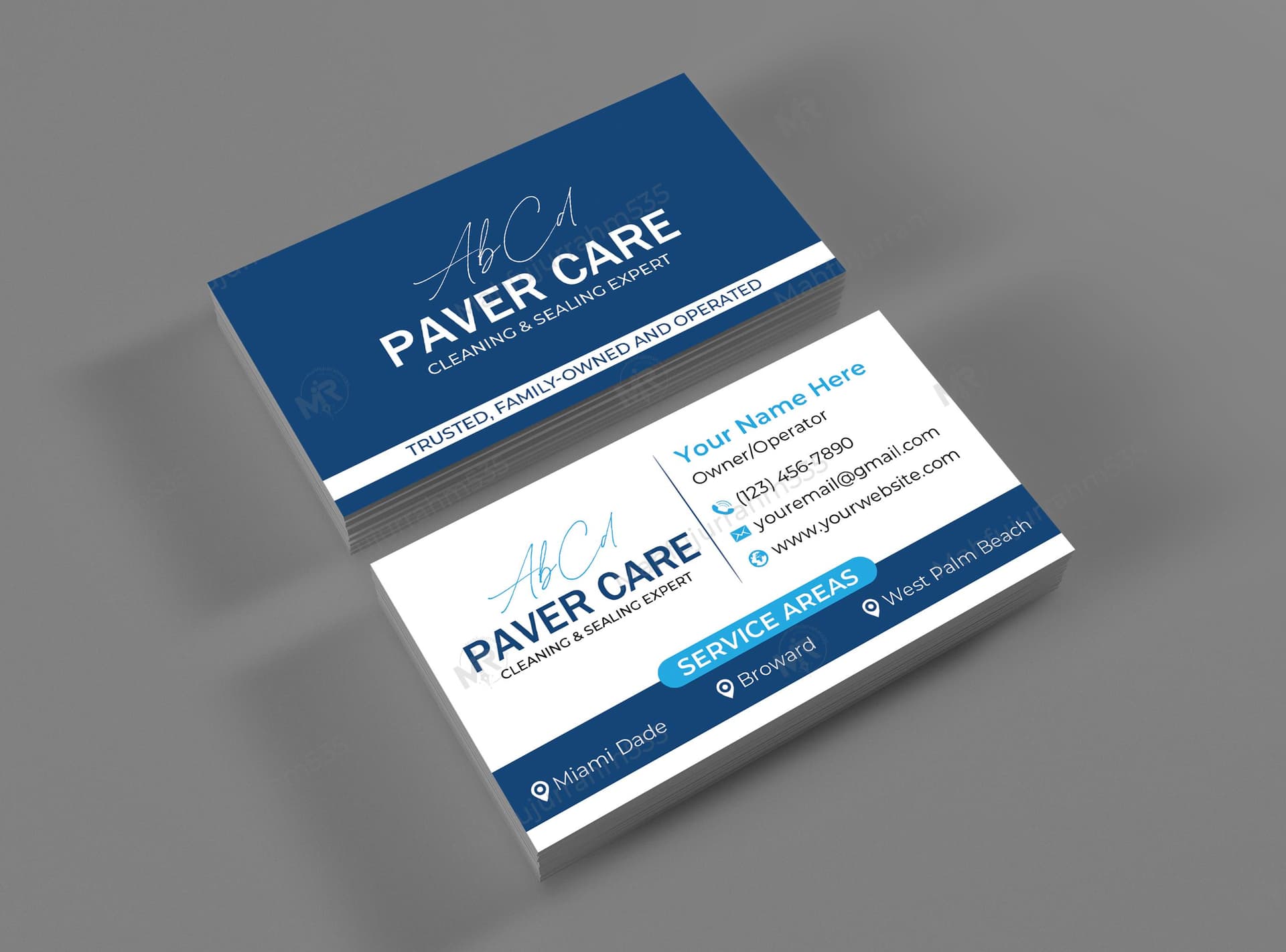 Paver Cleaning and Sealing Business Card Design Paver Cleaning and Sealing Business Card Design.jpg