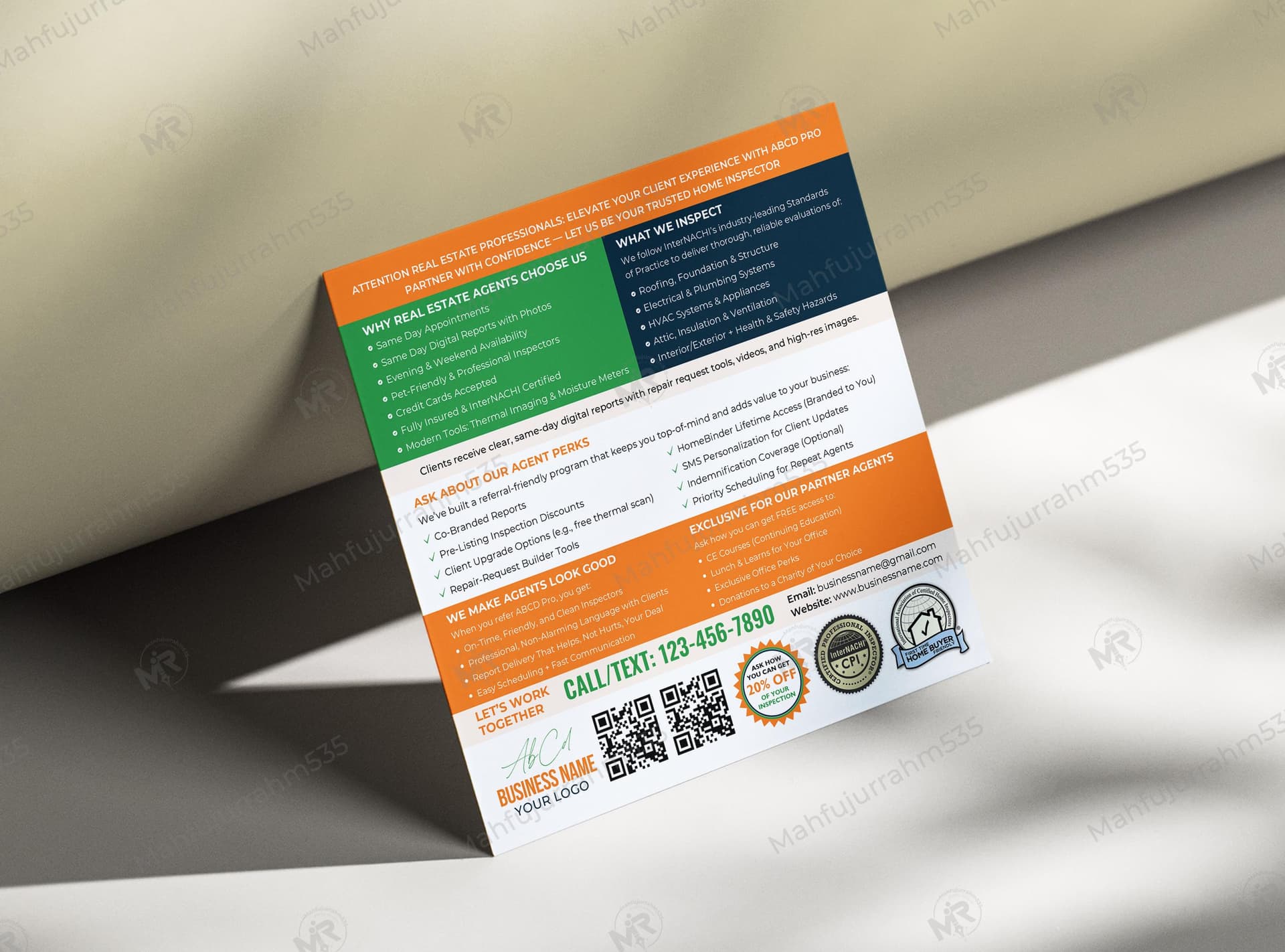 Home Inspection Professional Marketing Flyer Design Template Home Inspection Professional Marketing Flyer Design Template 2.jpg