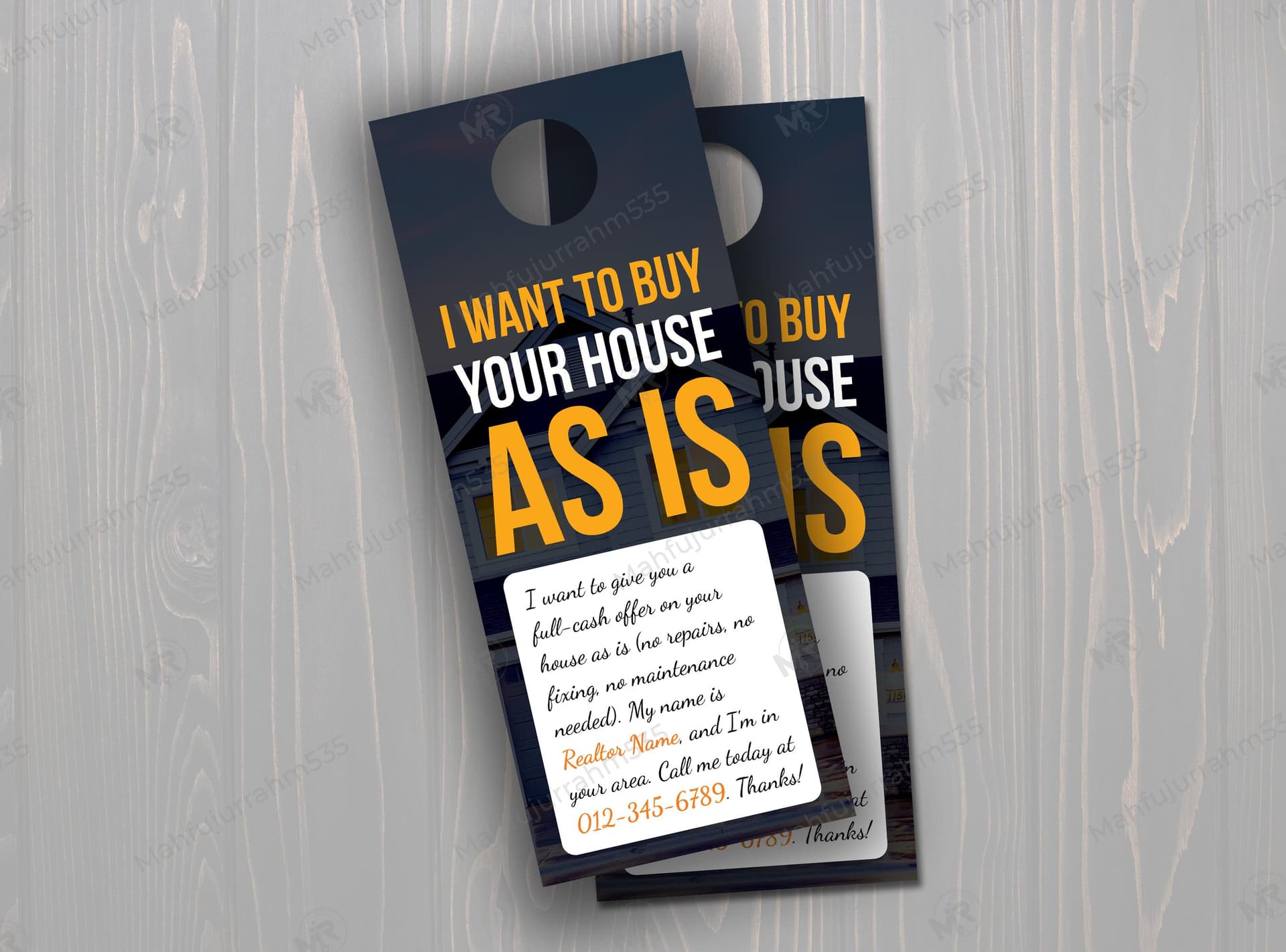 Real Estate Investor Door Hanger Design Template Real Estate Investor Door Hanger Design Template.jpg