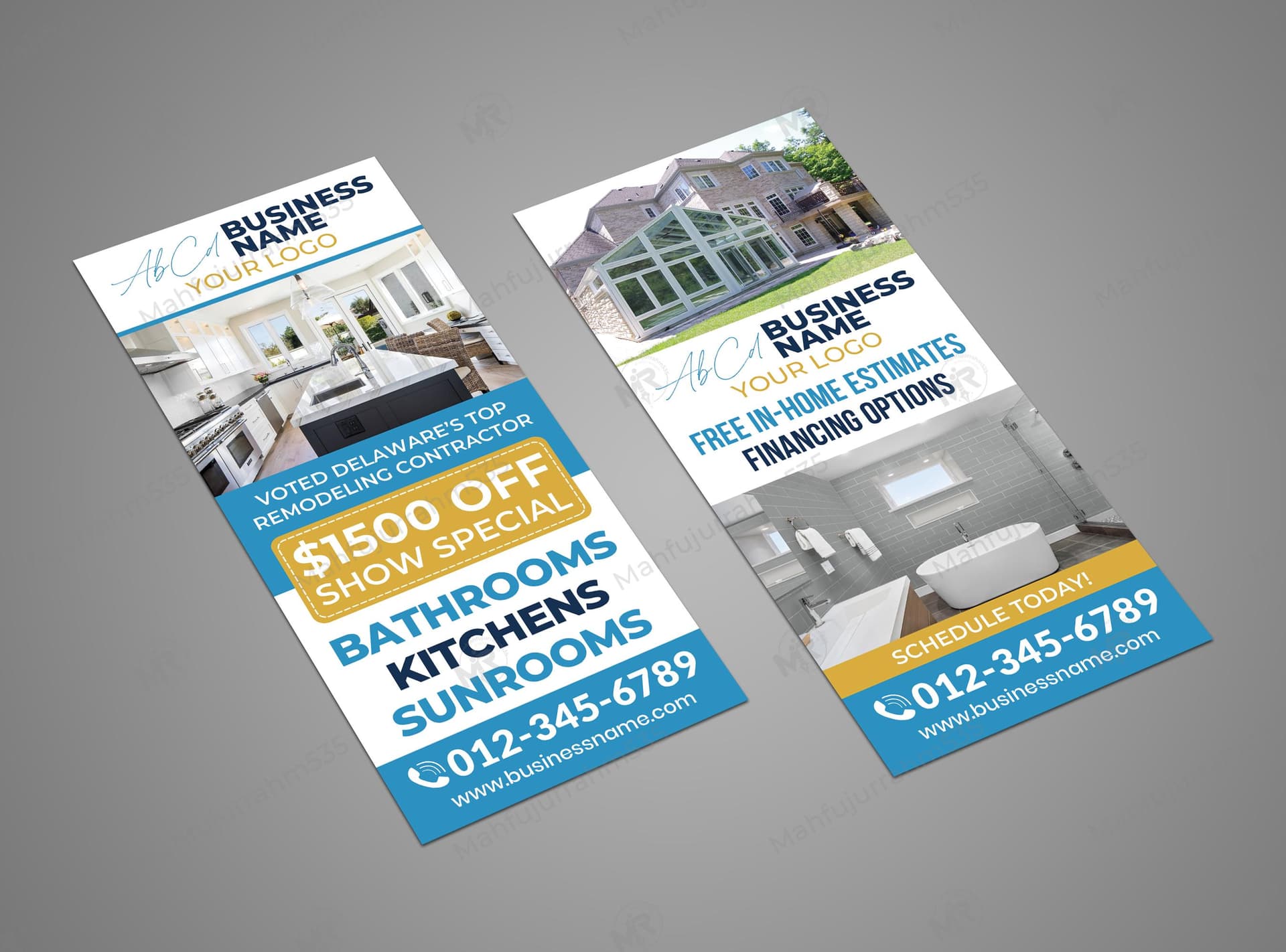 Kitchen and Bathroom Remodeling Rack Card Design – Premium Home Renovation Template Kitchen and Bathroom Remodeling Rack Card Design â Premium Home Renovation Template.jpg