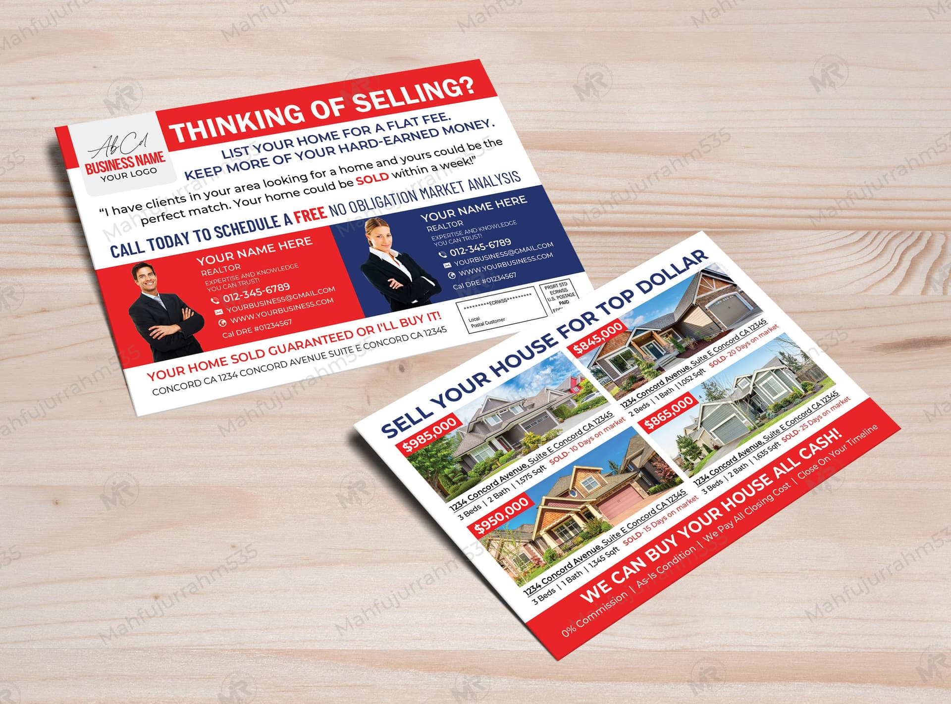 Real Estate Postcard Design Template for Home Selling and Property Listings Real Estate Postcard Design Template for Home Selling and Property Listings.jpg