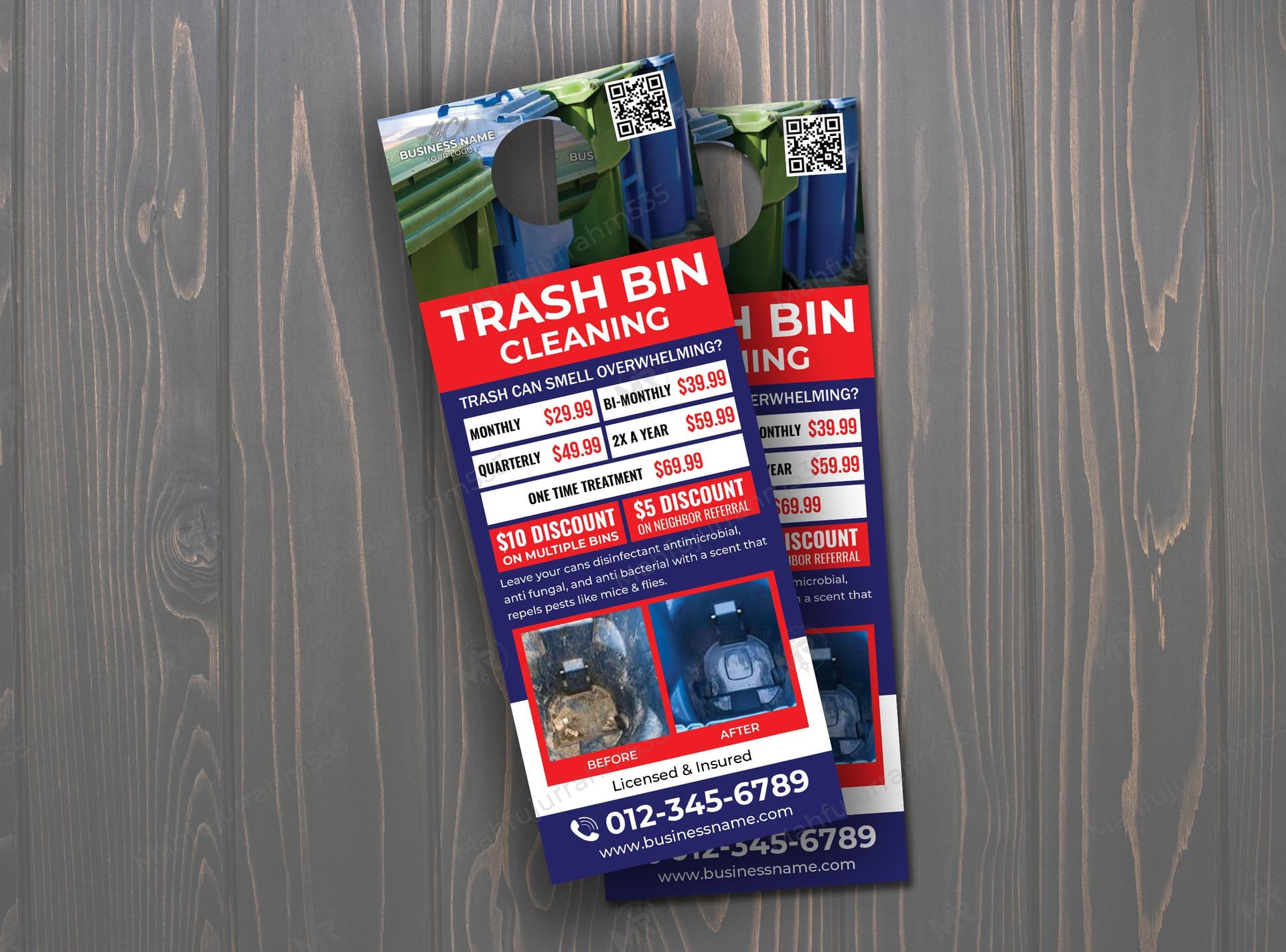 Trash Bin Cleaning Door Hanger Design Template for Sanitizing Services Trash Bin Cleaning Door Hanger Design Template for Sanitizing Services.jpg